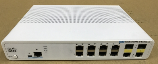 Cisco CATALYST 2960-C SERIES LL C2960C-8TC-S SWITCH 